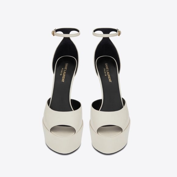 Yves Saint Laurent Shoes - YSL Jodie Platform (Pearl) Size 36 (US 6)